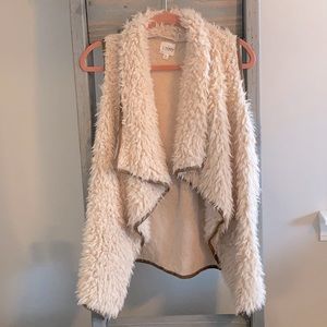 Super soft fuzzy vest